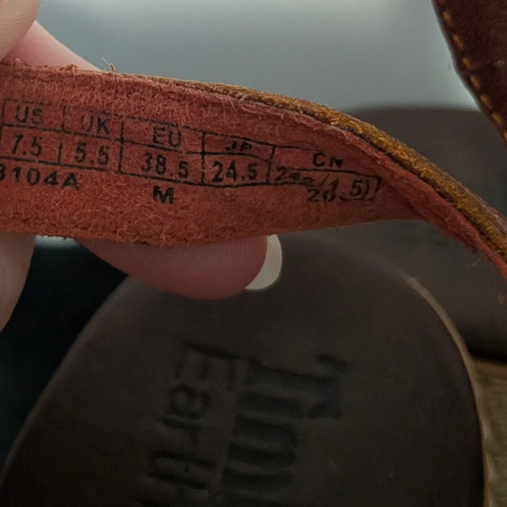 Brown Wedge Sandals